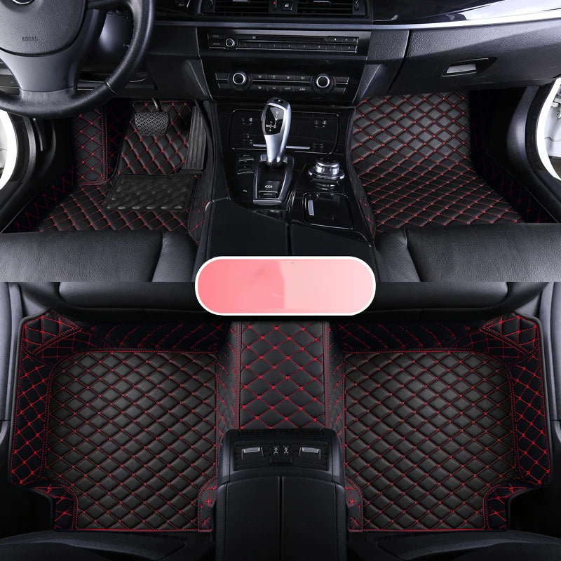Custom Leather Car Mats