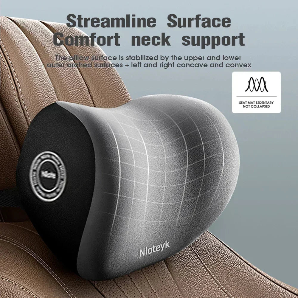 Car Neck and Back Pillow - Memory Foam
