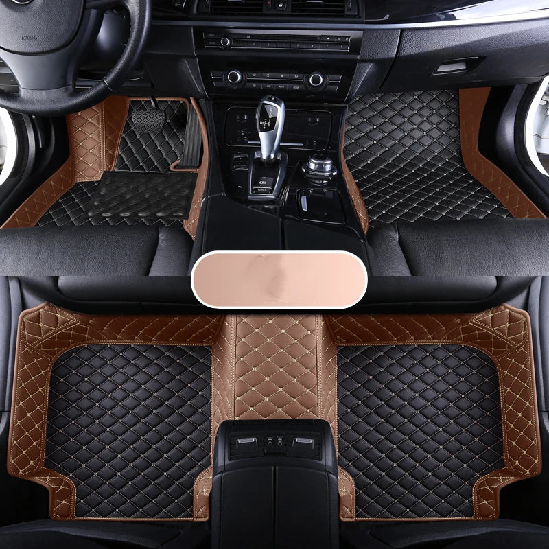 Custom Leather Car Mats
