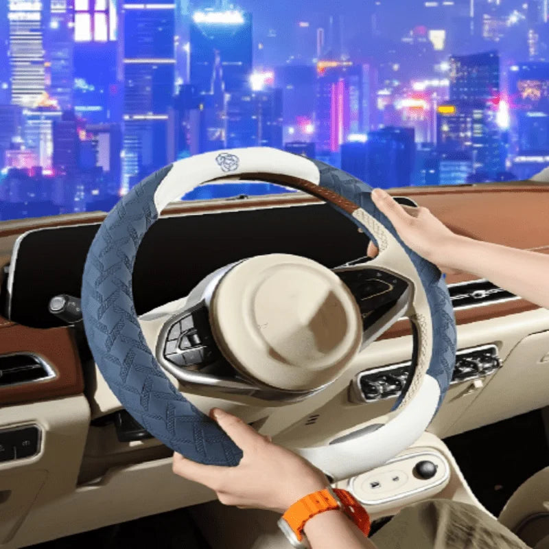 Luxury Steering Wheel Cover