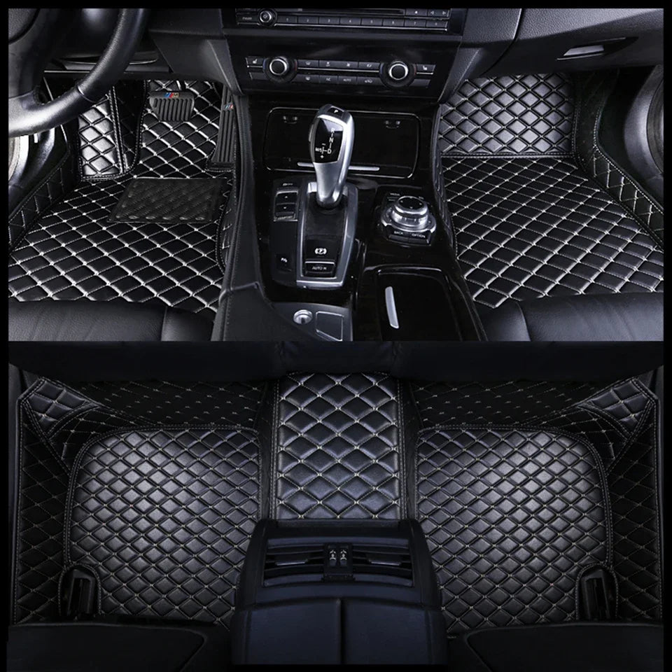 Custom Leather Car Mats