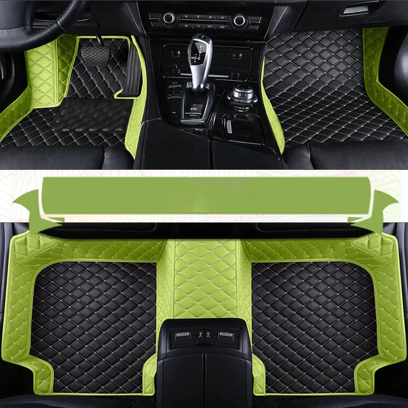 Custom Leather Car Mats