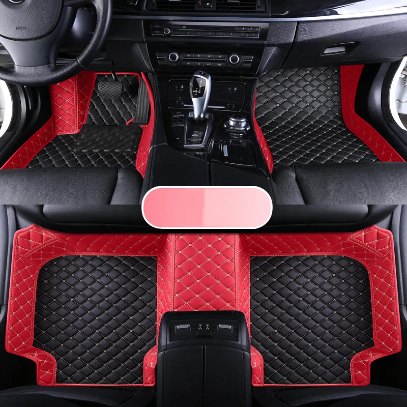 Custom Leather Car Mats
