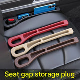 Seat gap storage box for car