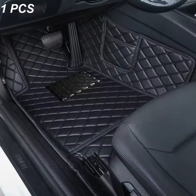 Custom Leather Car Mats
