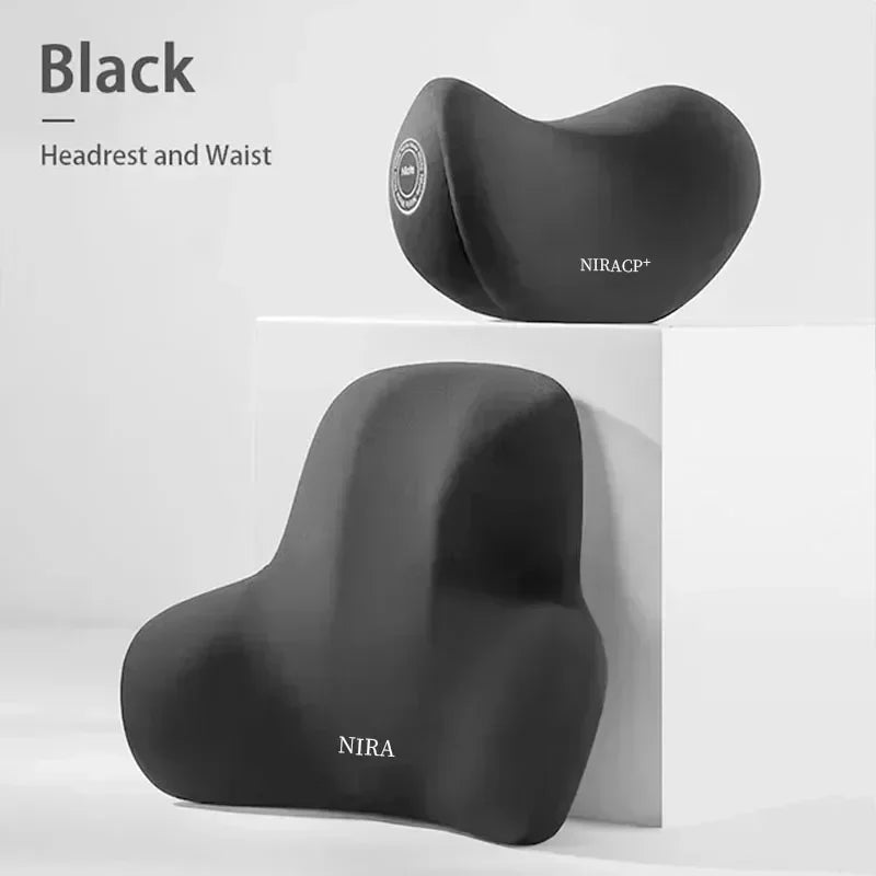Car Neck and Back Pillow - Memory Foam