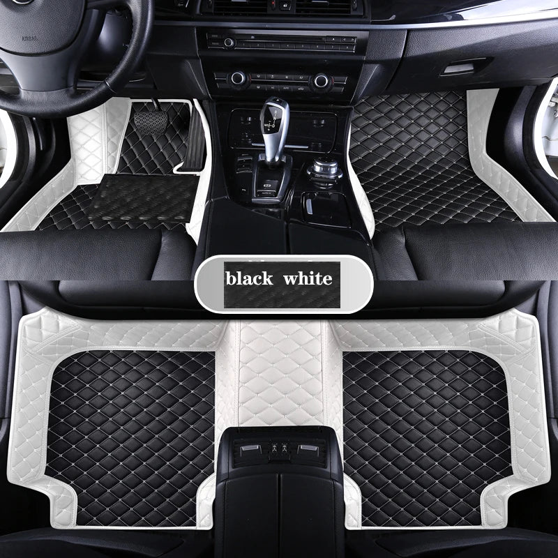 Custom Leather Car Mats