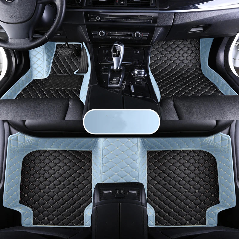 Custom Leather Car Mats