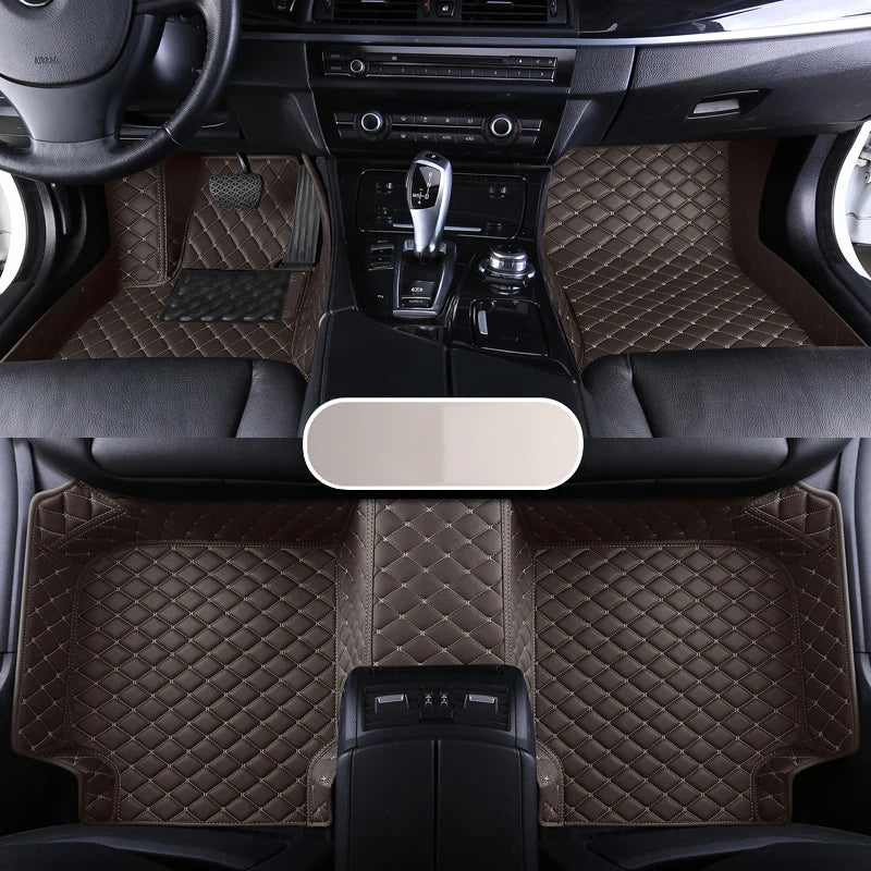 Custom Leather Car Mats