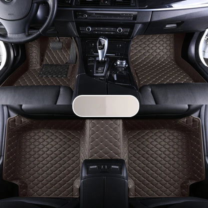 Custom Leather Car Mats
